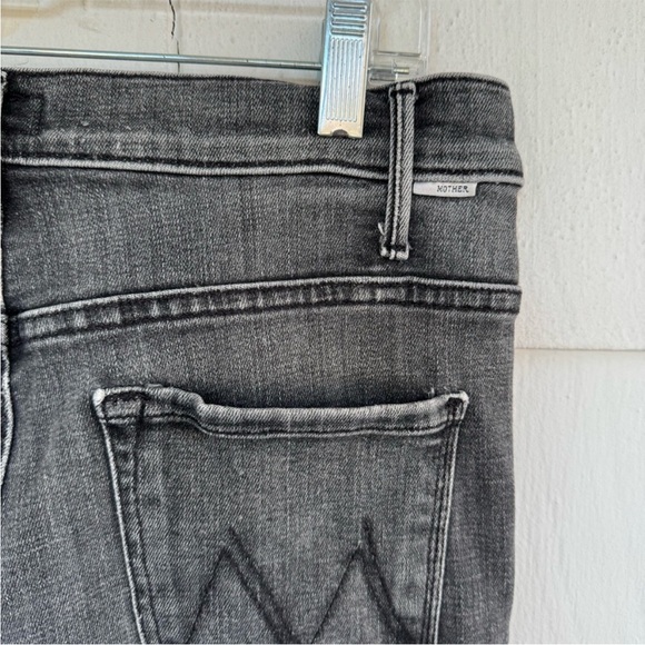 MOTHER The Hustler Ankle Fray Sharing Secrets Jeans Grey size 31 - Picture 6 of 9